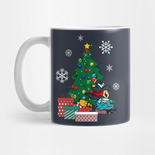 Winsome Witch Around The Christmas Tree Mug